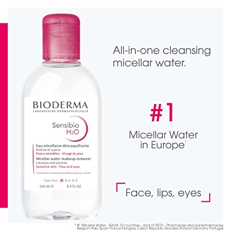 Bioderma Sensibio H O Make Up Removing Micellar Water Cleanser For