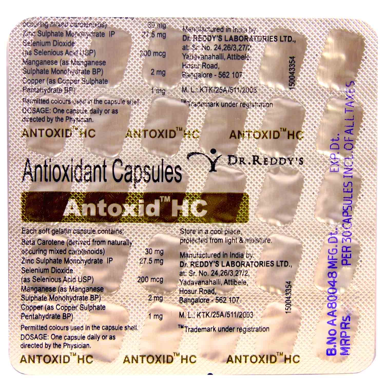 Antoxid -HC Capsule