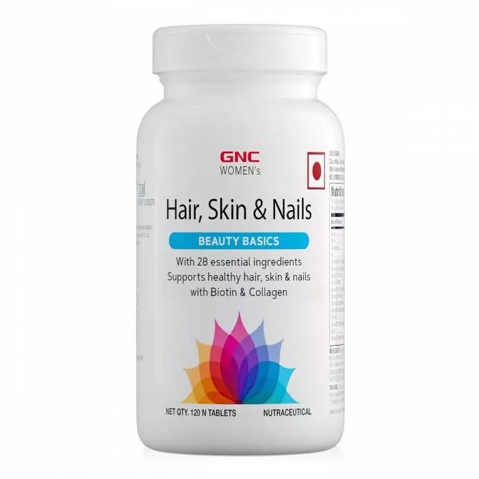 GNC Women's Hair Skin and Nails - 120 Tablets