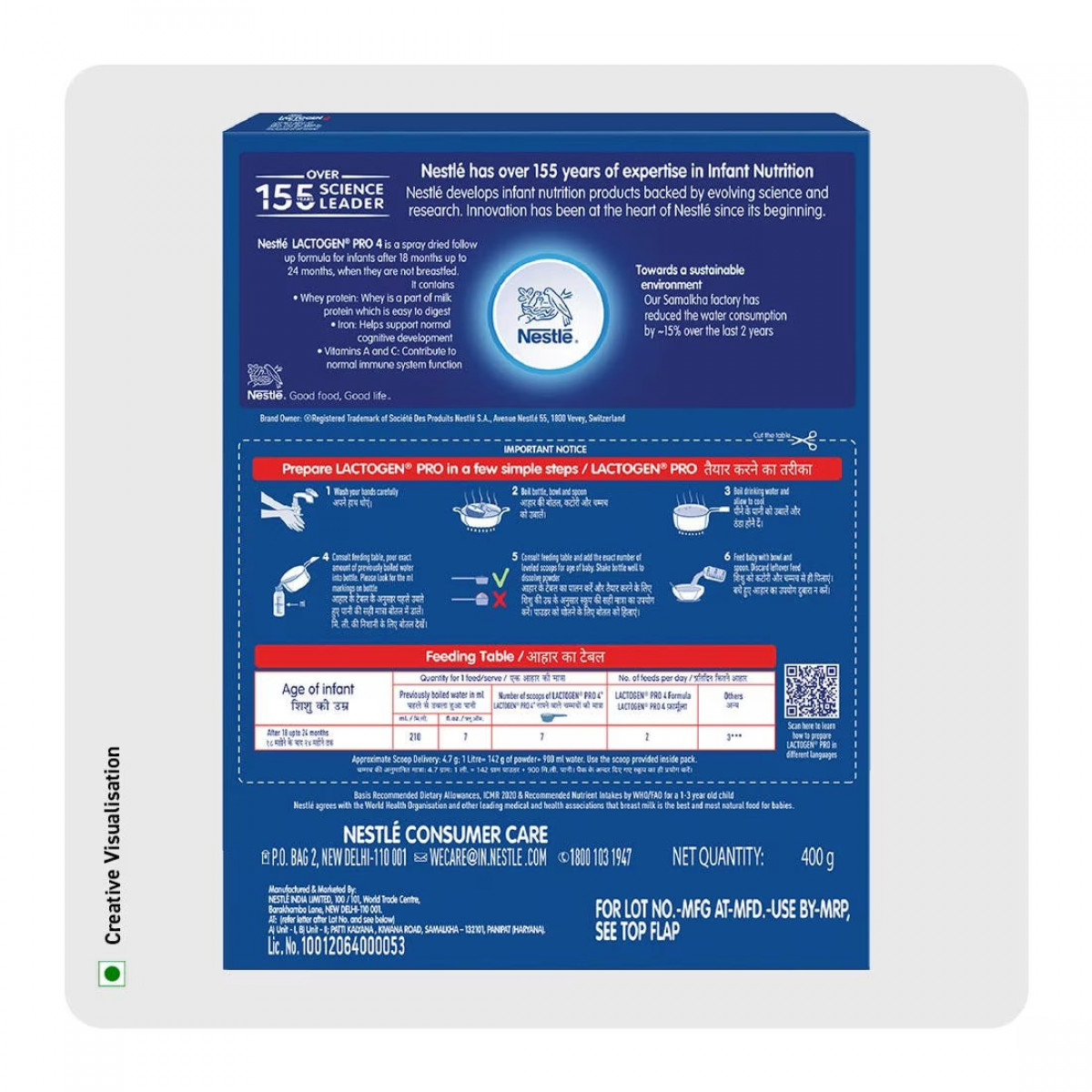 Nestle Lactogen Pro 4 Follow-Up Formula Powder