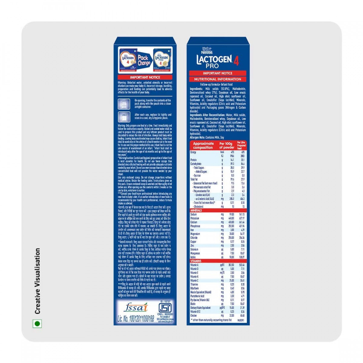 Nestle Lactogen Pro 4 Follow-Up Formula Powder