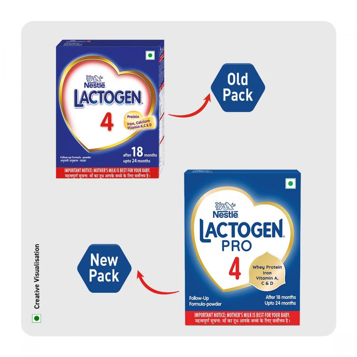 Nestle Lactogen Pro 4 Follow-Up Formula Powder