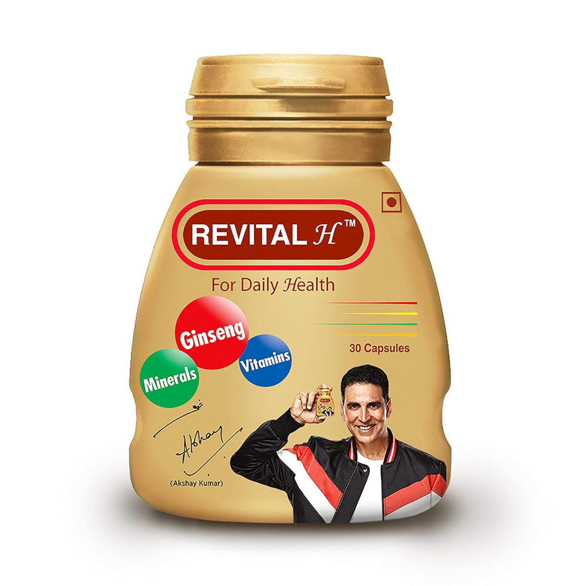 Revital H Multivitamin Capsule with Ginseng, essential vitamins, and minerals for daily energy boost