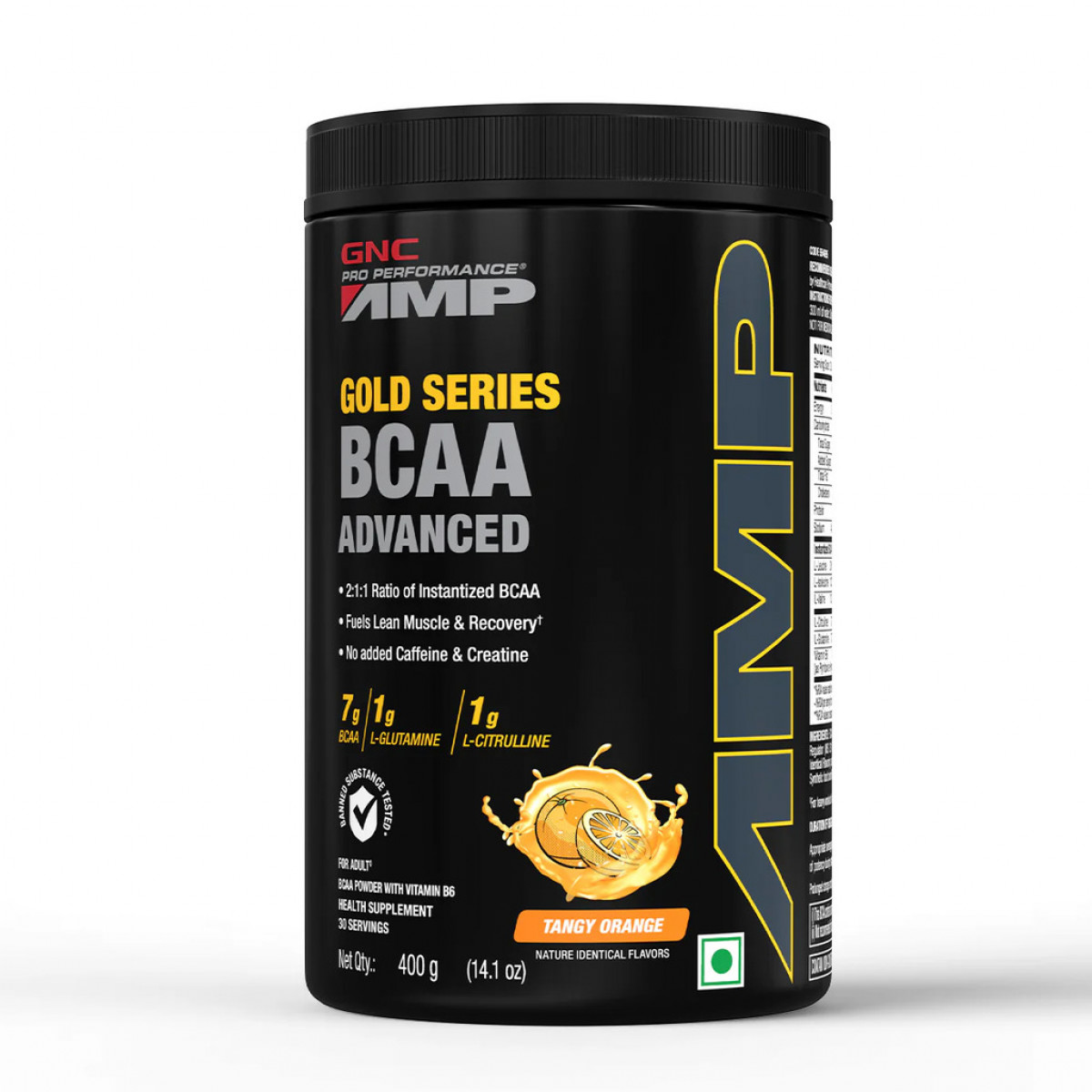 GNC Pro Performance AMP Gold Series BCAA Advanced - Flavour Tangy Orange