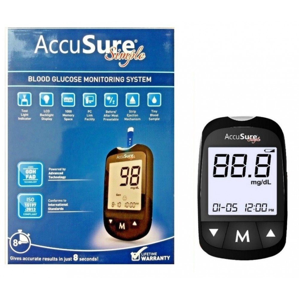 Accusure Simple Gluco Meter