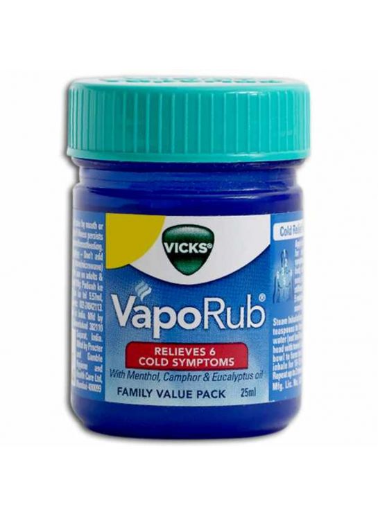 Vicks Vaporub 25 Ml: Buy Jar Of 25 Ml Balm At Best Price In India | One ...