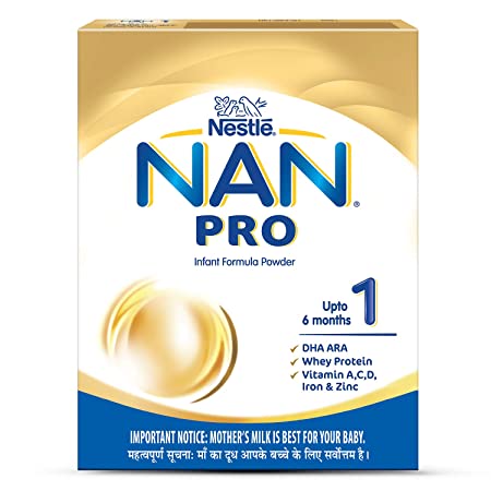 Nestle Nan Pro 1 Infant Formula Powder Refill 400 gm