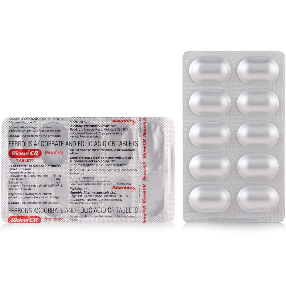 Richar Cr 100 Tablet Buy Strip Of 10 Tablet At Best Price In India