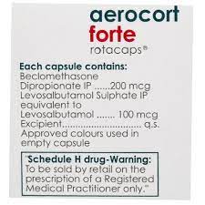 Aerocort Forte Rotacap View Uses Side Effects Price And Substitutes One Bharat Pharmacy