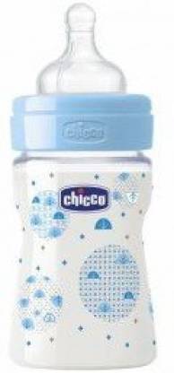 Chicco Well-Being Blue Feeding Bottle 150ml