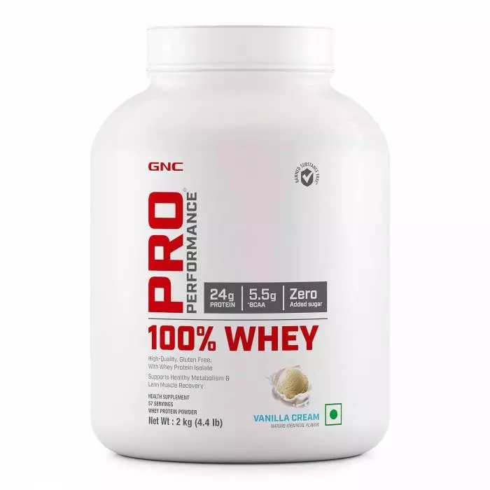 GNC Pro Performance 100% Whey Protein Vanilla Cream 2 kg