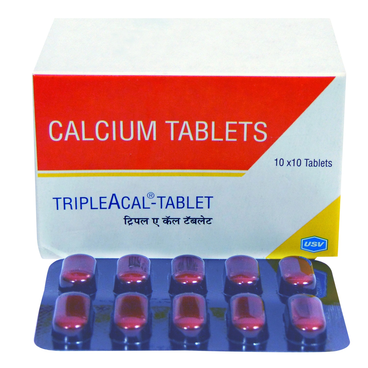 TripleACal Tablet: Buy Strip of 15 tablets at best price in India | One ...