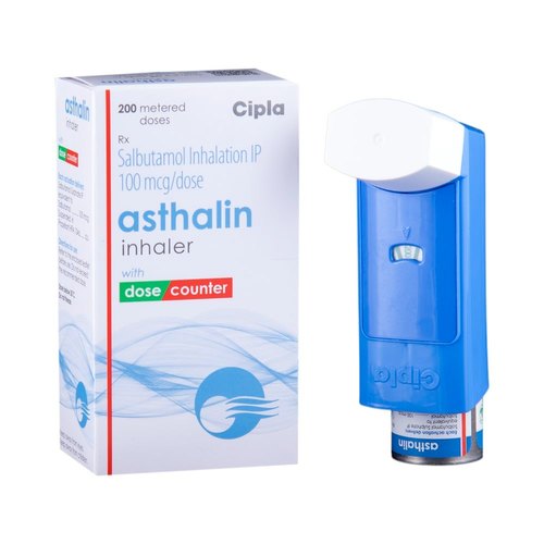 Asthalin 100mcg Inhaler: Buy Packet 200 MDI Inhaler at best price in ...