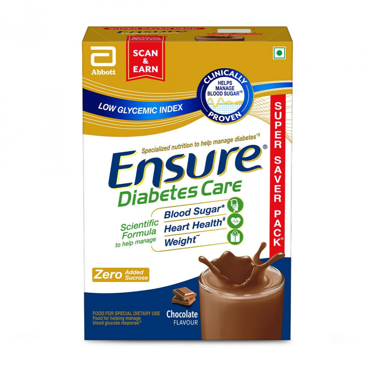 Ensure Diabetes Care Chocolate 950g Powder