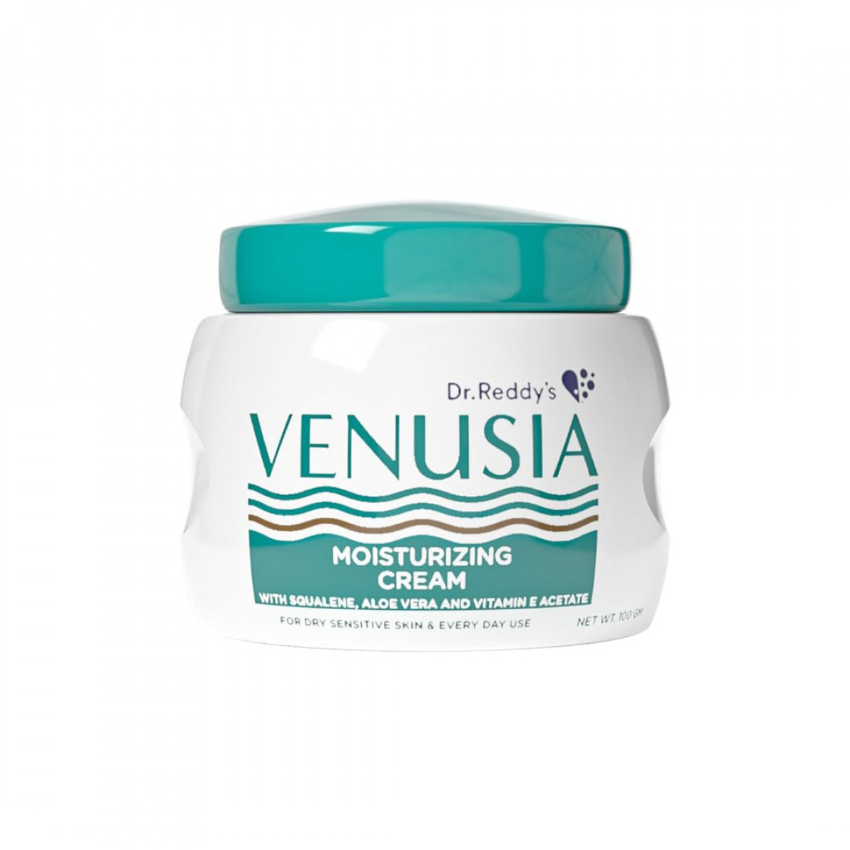  Venusia Moisturizing Cream with Aloe Vera, Vitamin E & Squalene | 24-Hour Hydration for Dry & Sensitive Skin