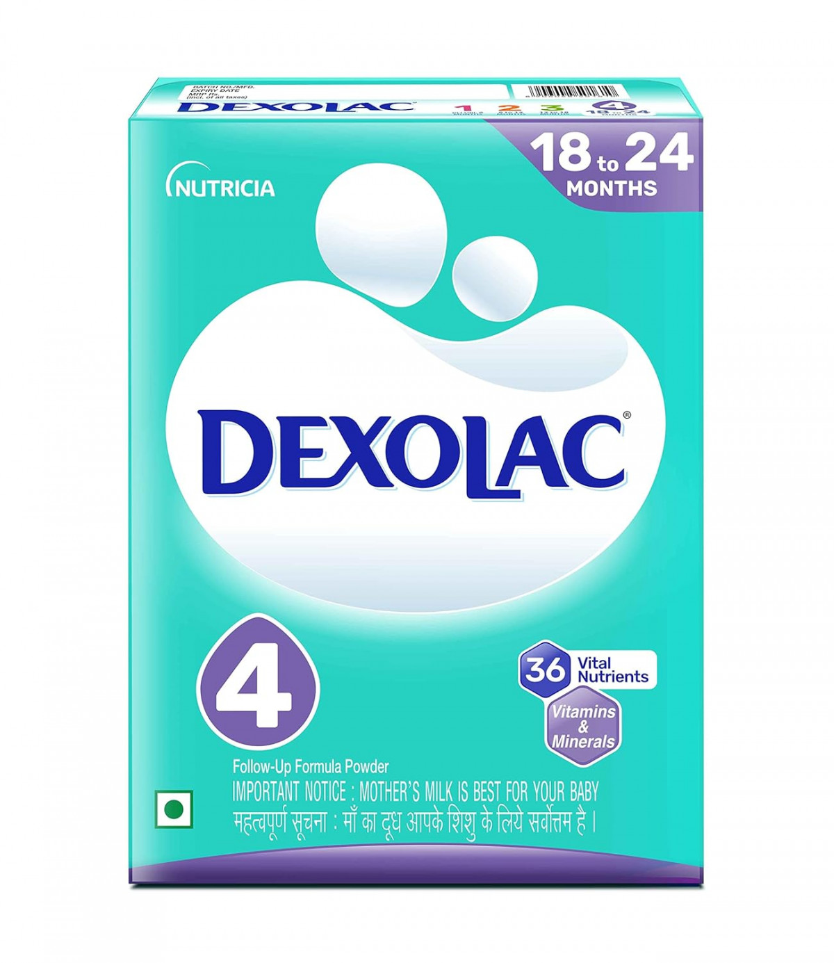 Dexolac Follow-Up Formula, Stage 4, 18 to 24 Months 400 gm Refill 