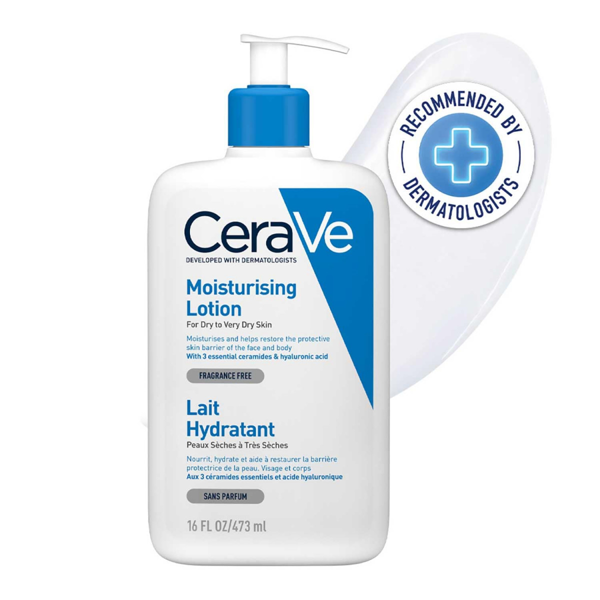 CeraVe Moisturising Lotion for Dry to Very Dry Skin, 473 ml