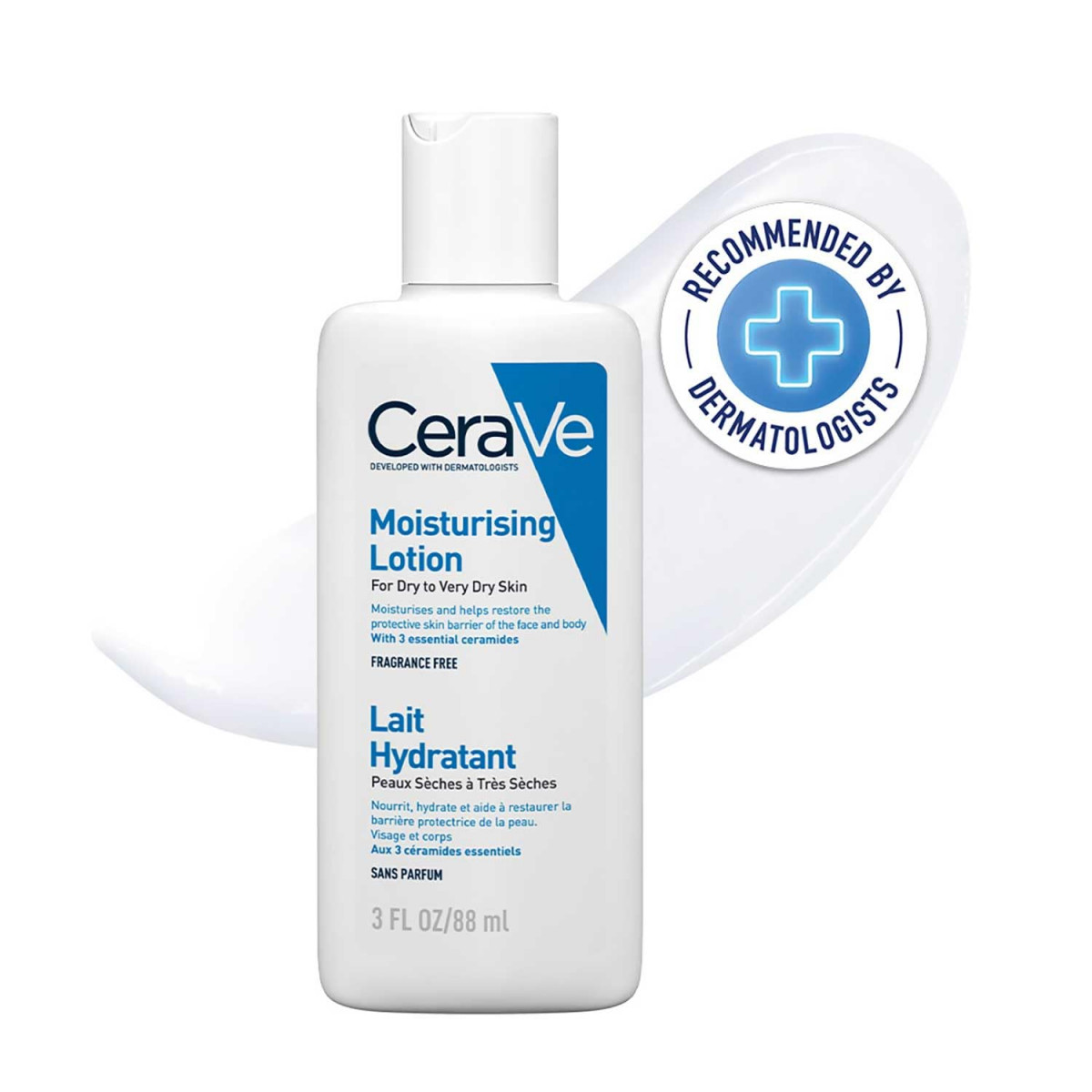 CeraVe Moisturising Lotion for Dry to Very Dry Skin, 88 ml