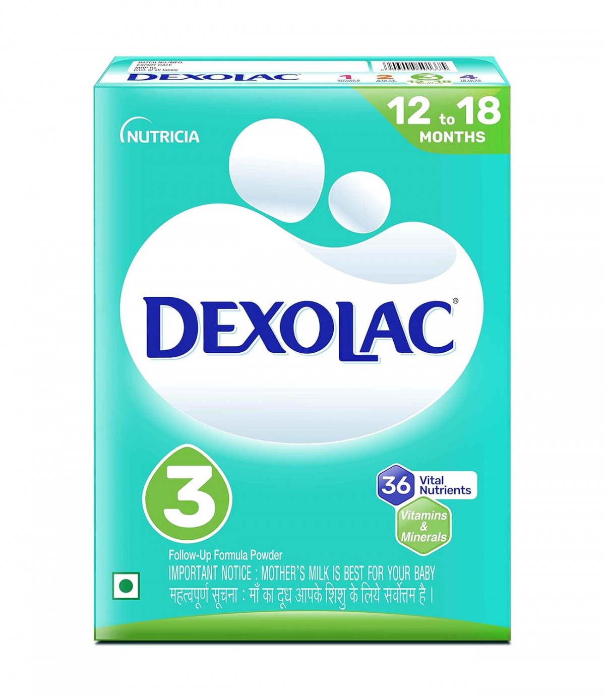 Dexolac 3 Follow-Up Formula Refill 400 gm